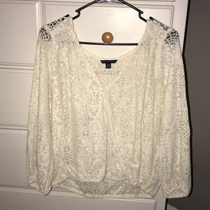 American Eagle long sleeve dressy top